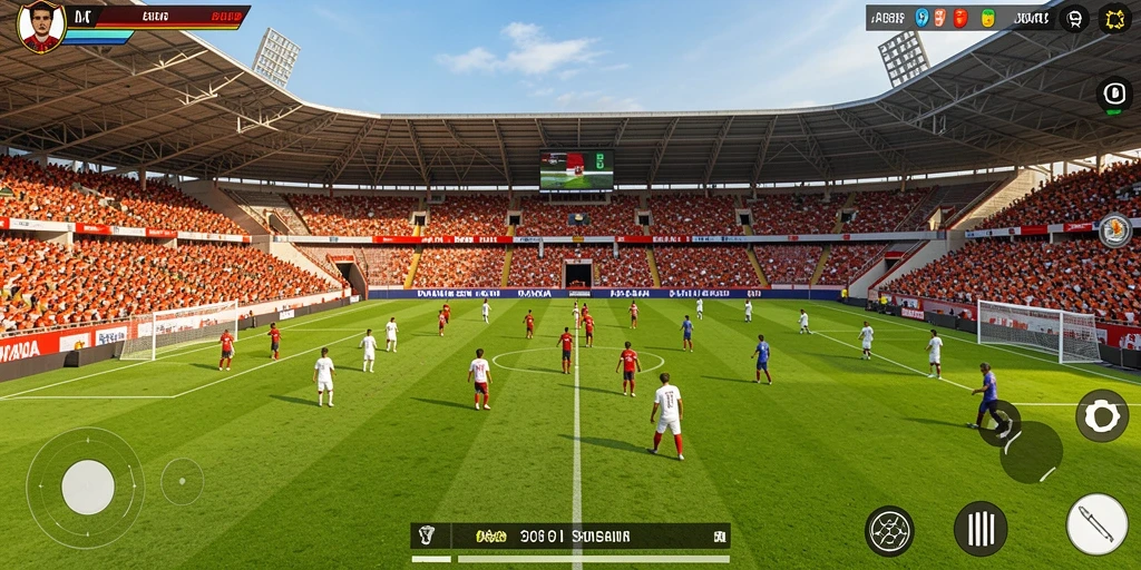Tampilan awal game yang menarik dan penuh warna.