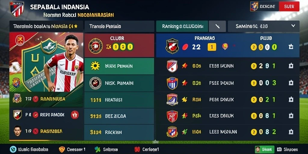 Tampilan antarmuka yang user-friendly.