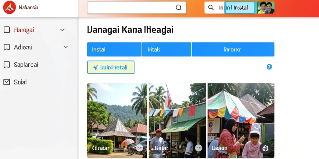 Tampilan antarmuka yang menarik dari DAM88.