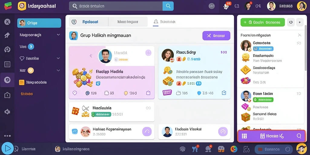 Tangkapan layar menunjukkan tampilan awal permainan yang menarik.