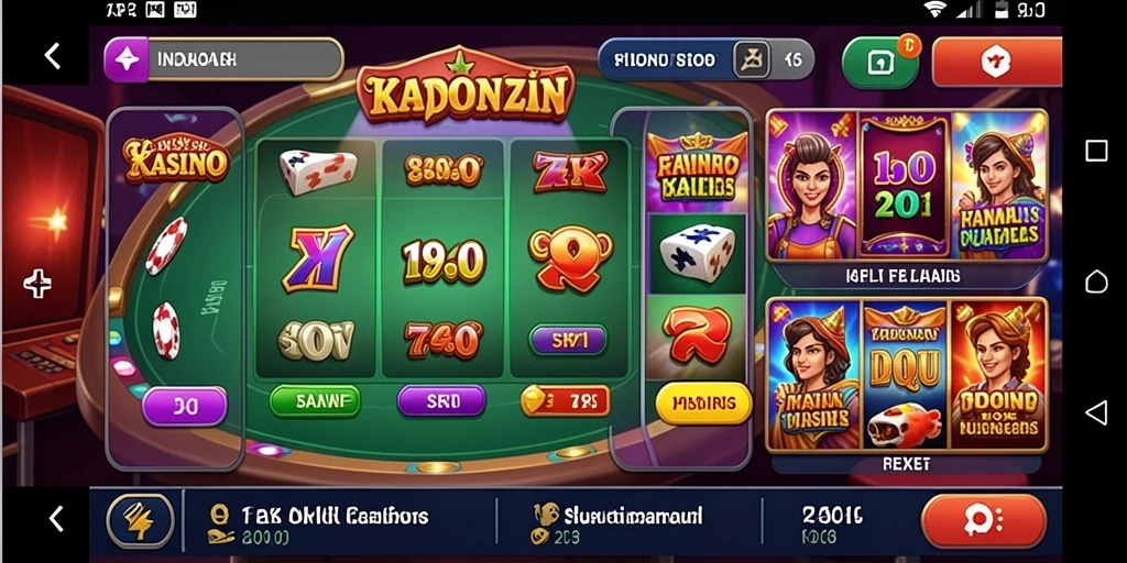 Tampilan karakter yang unik dan menarik.
